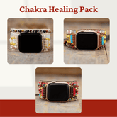 Chakra Healing Pack Apple Watch Straps - Dharmic Buddha Power