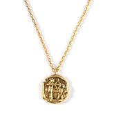 Sagittarius - Vintage Gold Zodiac Necklace
