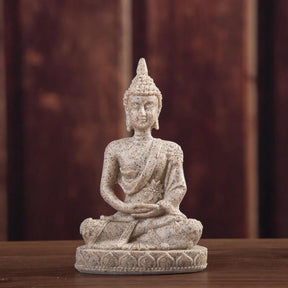 Dharma Sandstone Buddha Statue